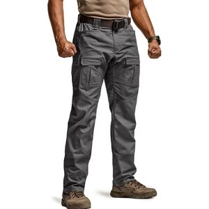 Men's 36 X 32 CQR Flex Ripstop Utility Cargo Hiking Tactical Pants